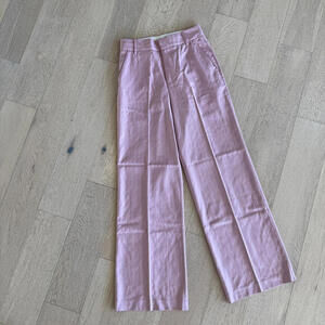Good American Women's Wide Leg Pants Pink Size 4/27